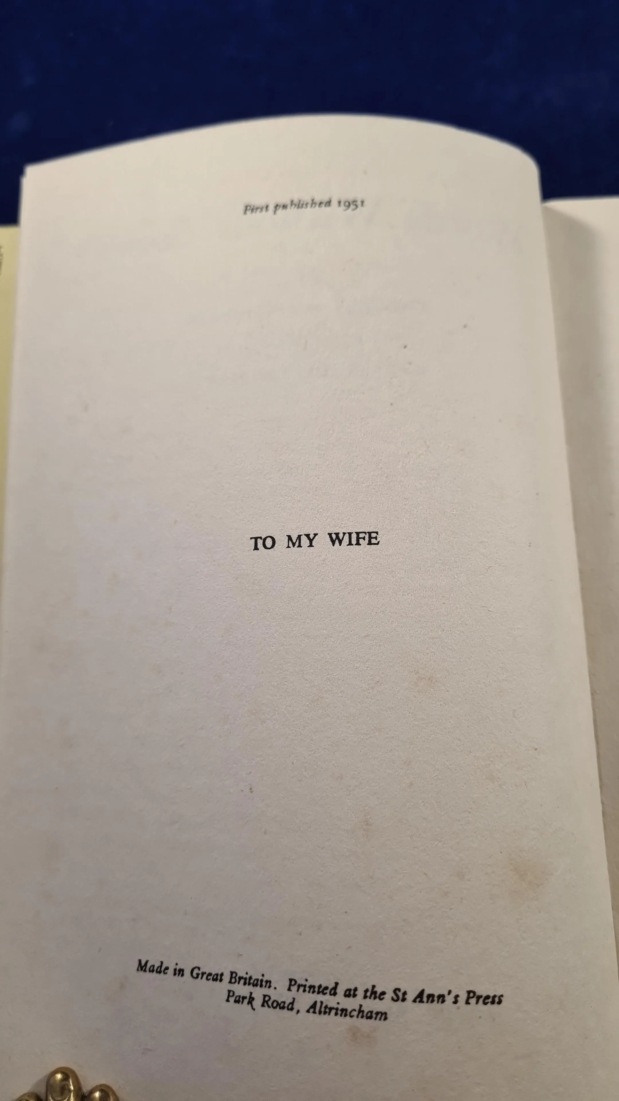 Thomas B Pitfield - Words Without Songs, John Sherratt, 1951