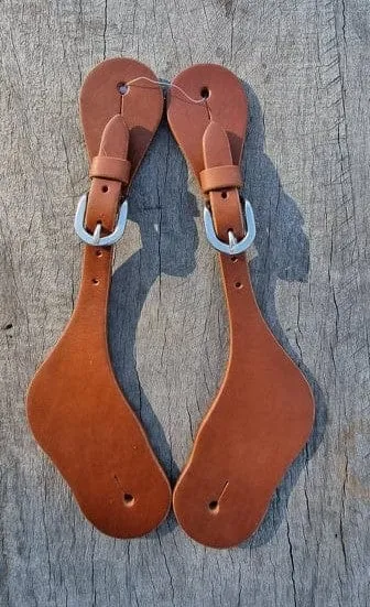 Toprail Mens Shaped Spur Straps Hermann Oak (SPS-SB-8650M)