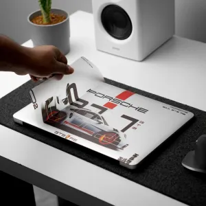 Transparent 911 Laptop Skin