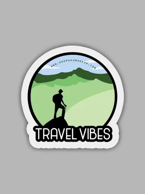 Travel Vibe | Laptop / Car Sticker