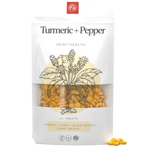 Turmeric and Black Pepper Tablets 1500mg