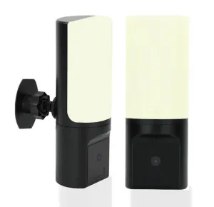 TUYA Wall Lamp Security Wi-Fi Camera PIR Recorder 300º Pan 5 Metre Night Vision
