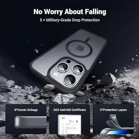 Ugreen Protective Case with Magnetic Stand for iPhone 15 Pro LP763