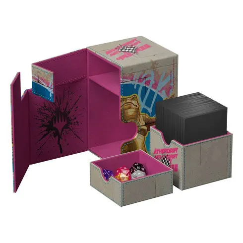 Ultimate Guard Flip n Tray 100  XenoSkin Deck Box - MTG Aetherdrift - Sab-Sunen, Luxa Embodied