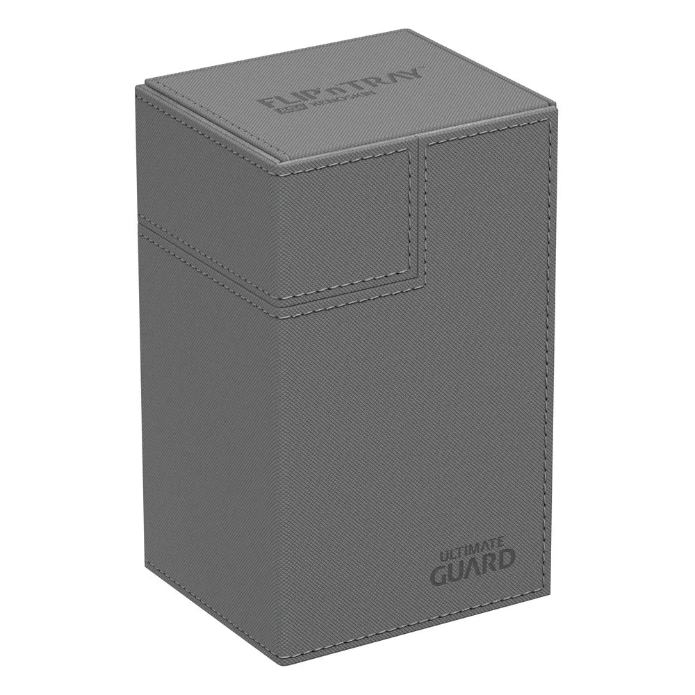 Ultimate Guard Flip ́n ́Tray  Deck Case 80  Standard Size XenoSkin Grey