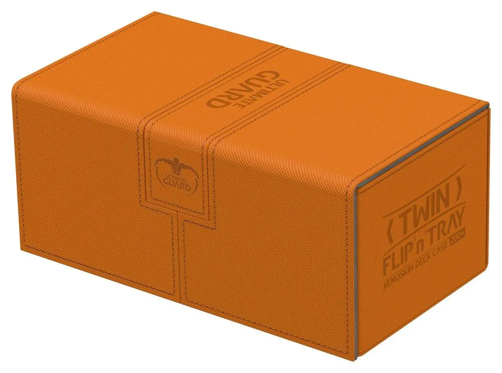 Ultimate Guard Twin Flip´n´Tray Deck Case 200  Standard Size XenoSkin Orange