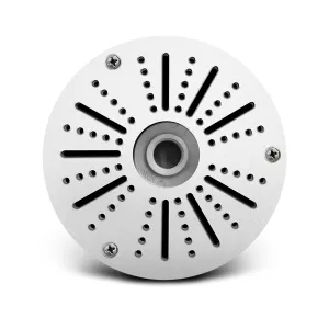 Universal Junction Box for Bullet Dome Turret Cameras & Solar Panel, CCTV Base Box Hide Cable, Wall Ceiling Mount Bracket, Metal Electric Enclosure