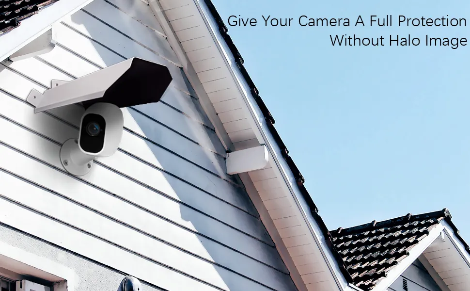 Universal Security Camera Sun Rain Cover Shield, Protective Roof for Dome/Bullet Outdoor Camera