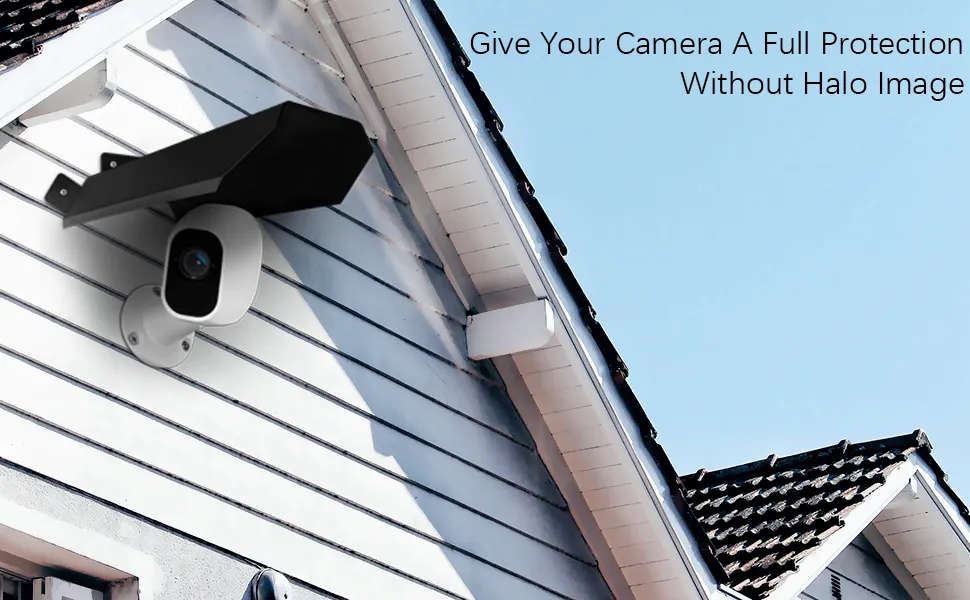 Universal Security Camera Sun Rain Cover Shield, Protective Roof for Dome/Bullet Outdoor Camera