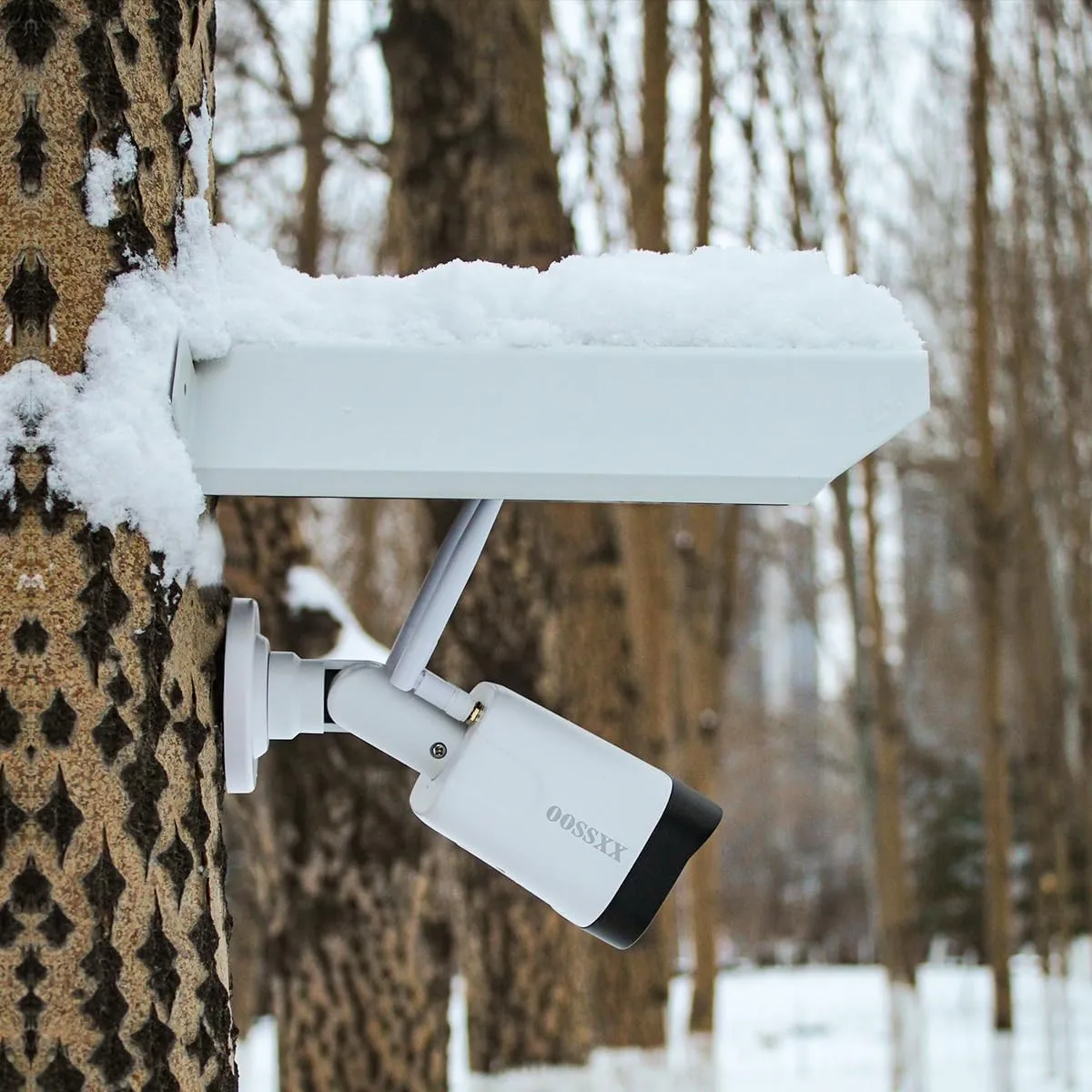 Universal Security Camera Sun Rain Cover Shield, Protective Roof for Dome/Bullet Outdoor Camera
