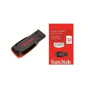 USB Flash Drive 32GB Original Scan Disk Crusader Blade