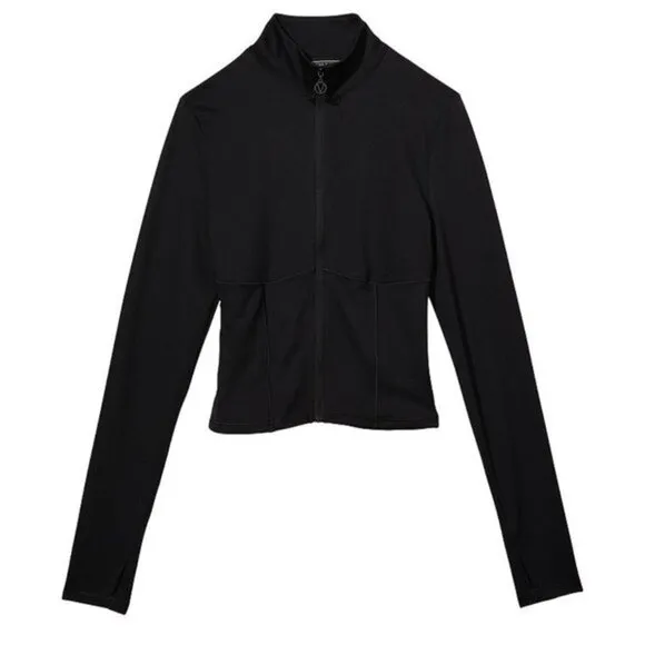 Victoria’s Secret sports Black jacket Meduim Full Zip Gym