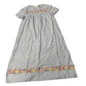Vintage Floral Old Fashion Night Gown