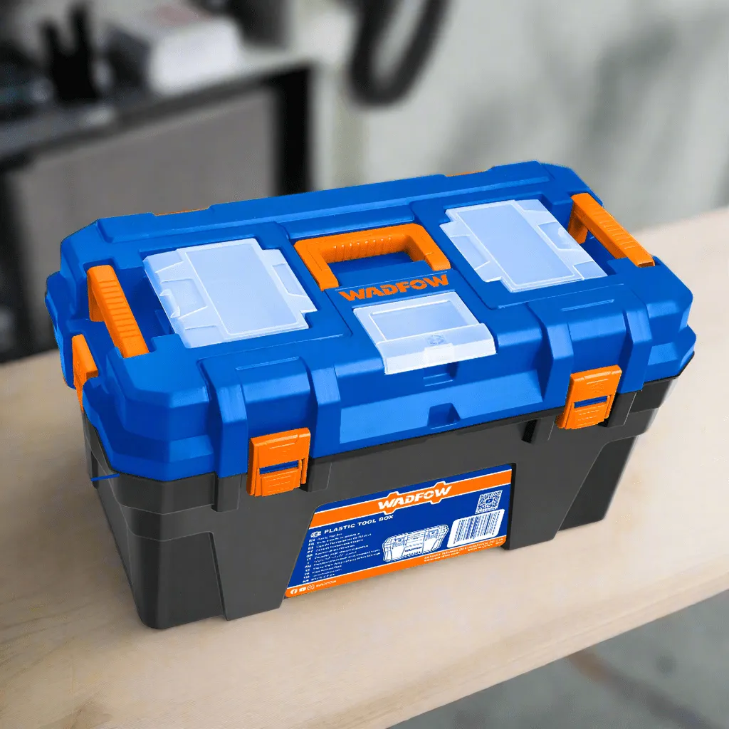 Wadfow 4 Pieces Plastic Tool Boxes - WTB2104