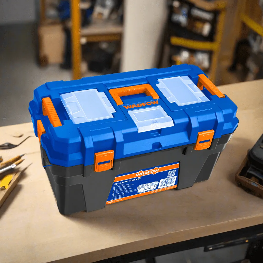 Wadfow 4 Pieces Plastic Tool Boxes - WTB2104