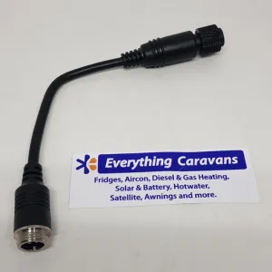 Waeco Dometic Reversing Cable Adapter Rear View Camera 4-Pin to 6-Pin  - No Longer Available