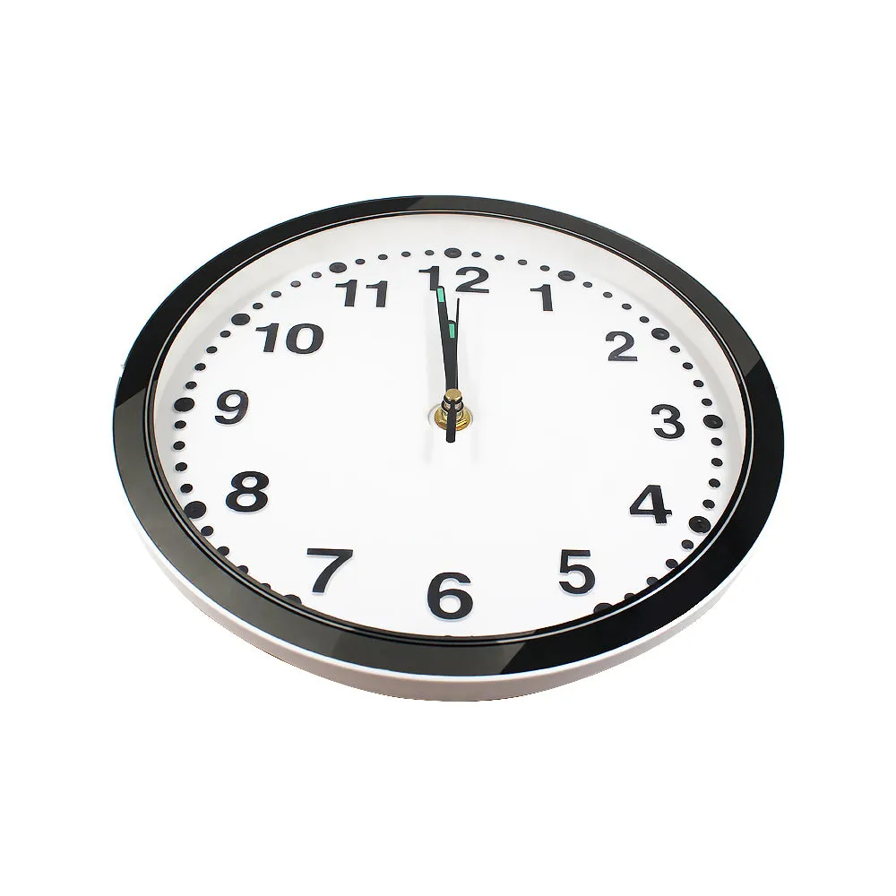 Wall Clock Spy Camera Wireless Wi-Fi App Night Vision Motion Detection Video Recorder