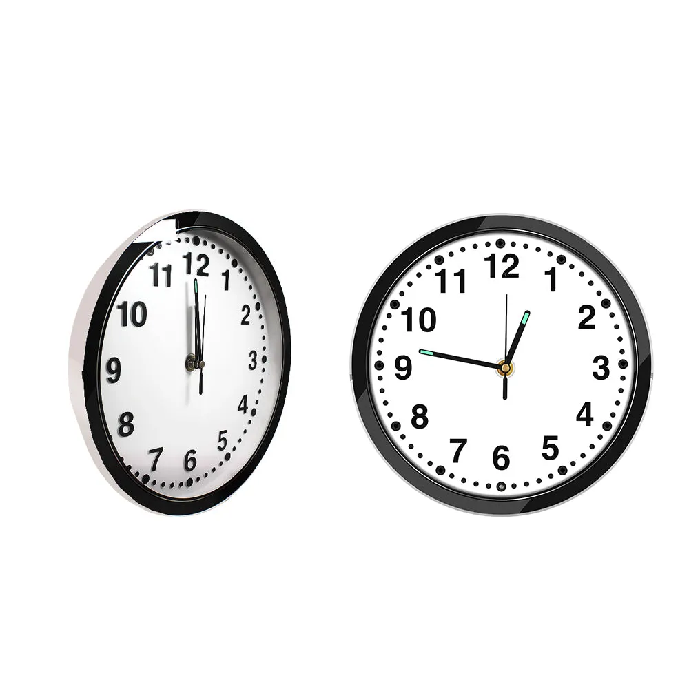 Wall Clock Spy Camera Wireless Wi-Fi App Night Vision Motion Detection Video Recorder