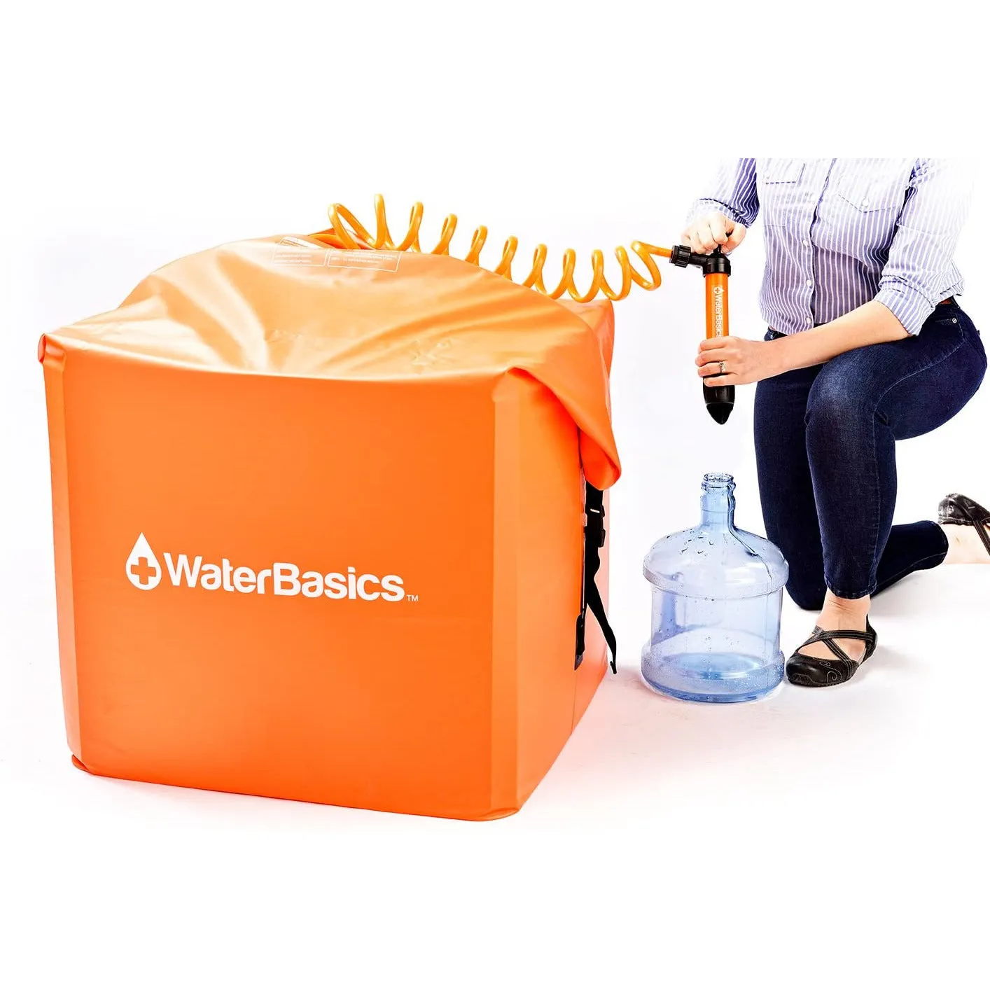 WaterBasics - Emergency Water Storage Kit, 60 Gallon (227l)