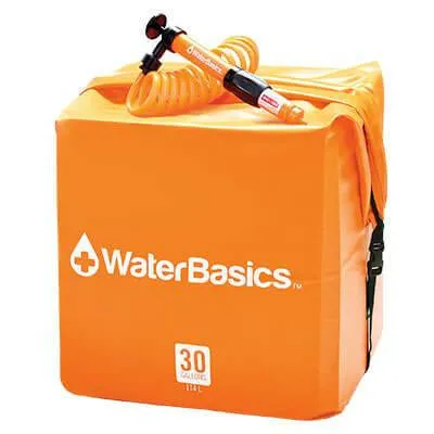 WaterBasics - Emergency Water Storage Kit, 60 Gallon (227l)