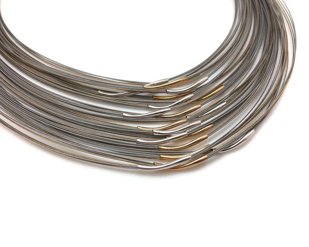 Wavy Necklace - Wide