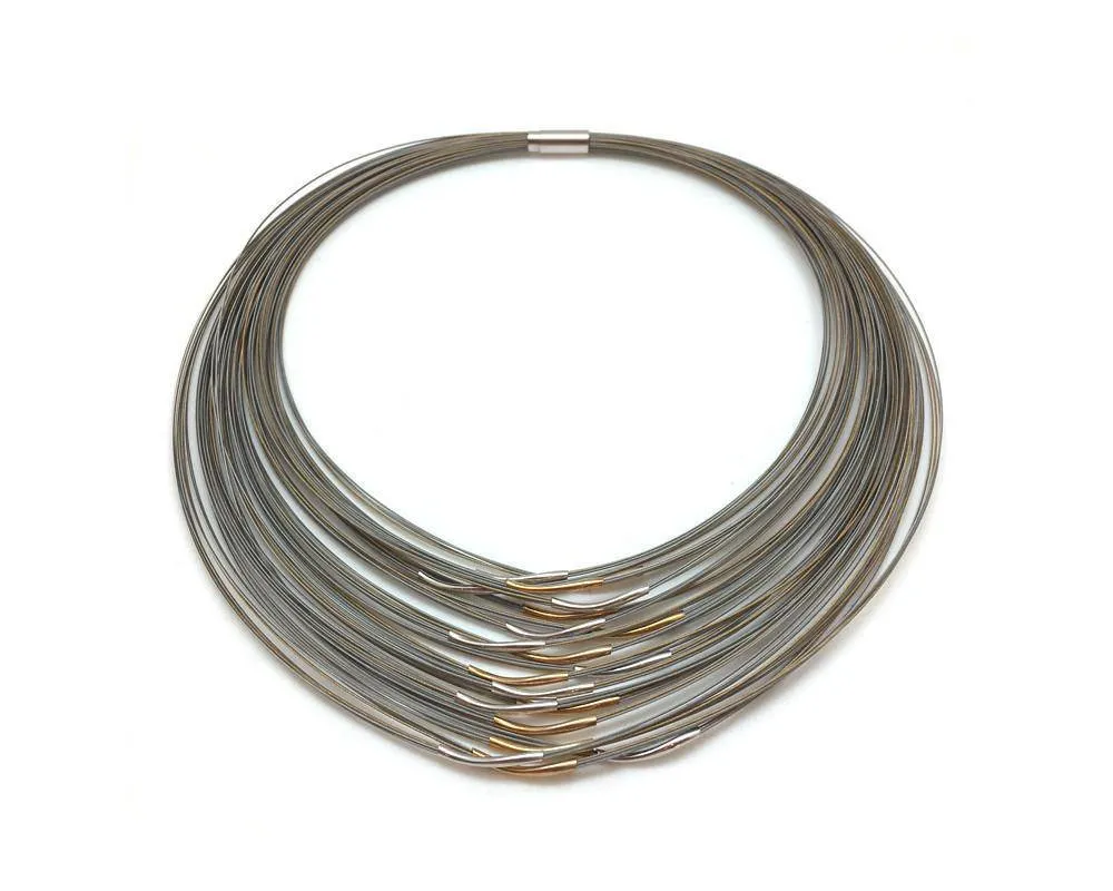 Wavy Necklace - Wide