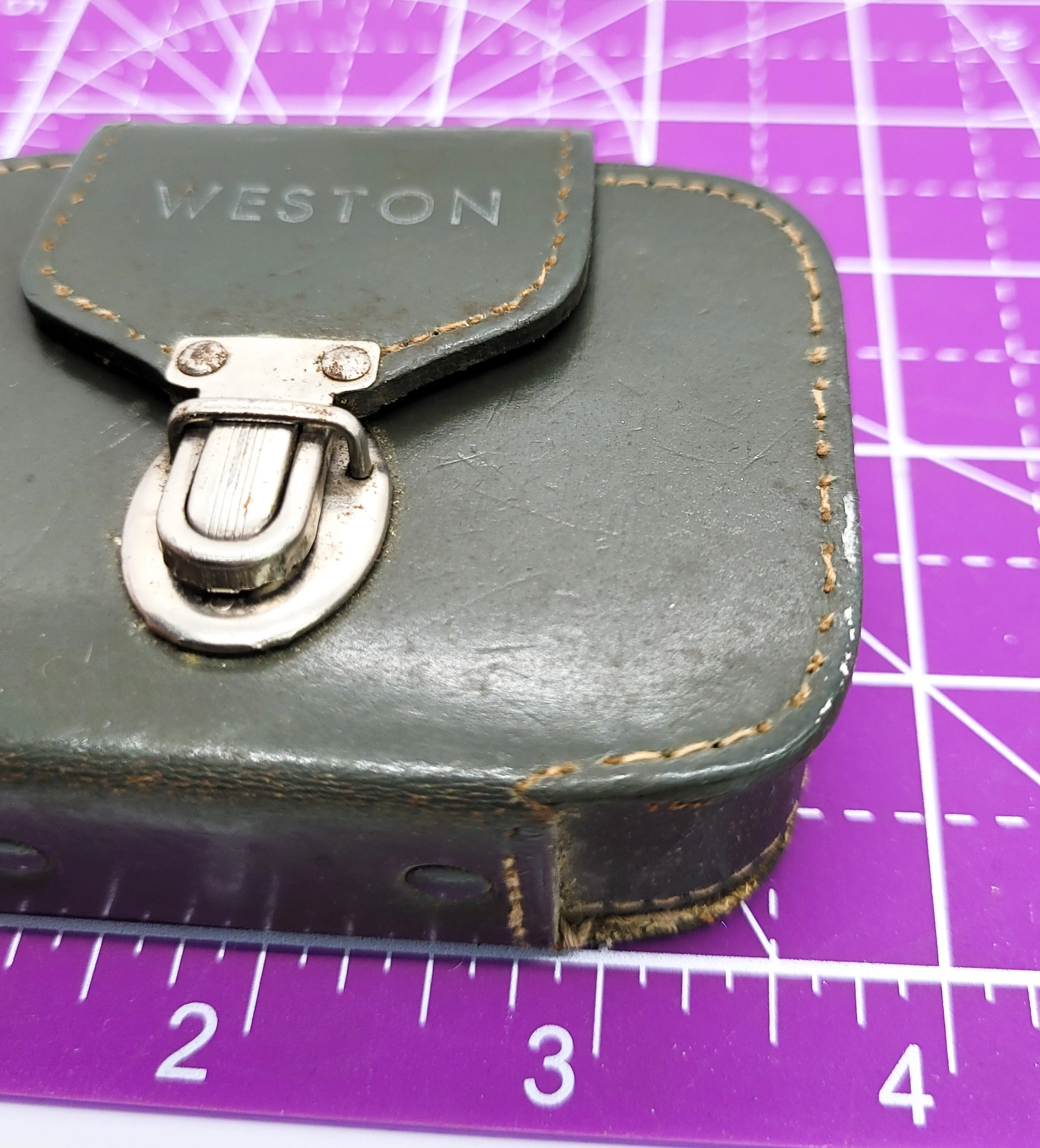 Weston Master V vintage camera light exposure meter Model 748 1963 Steampunk