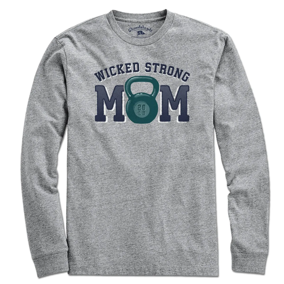 Wicked Strong Mom Kettlebell T-Shirt