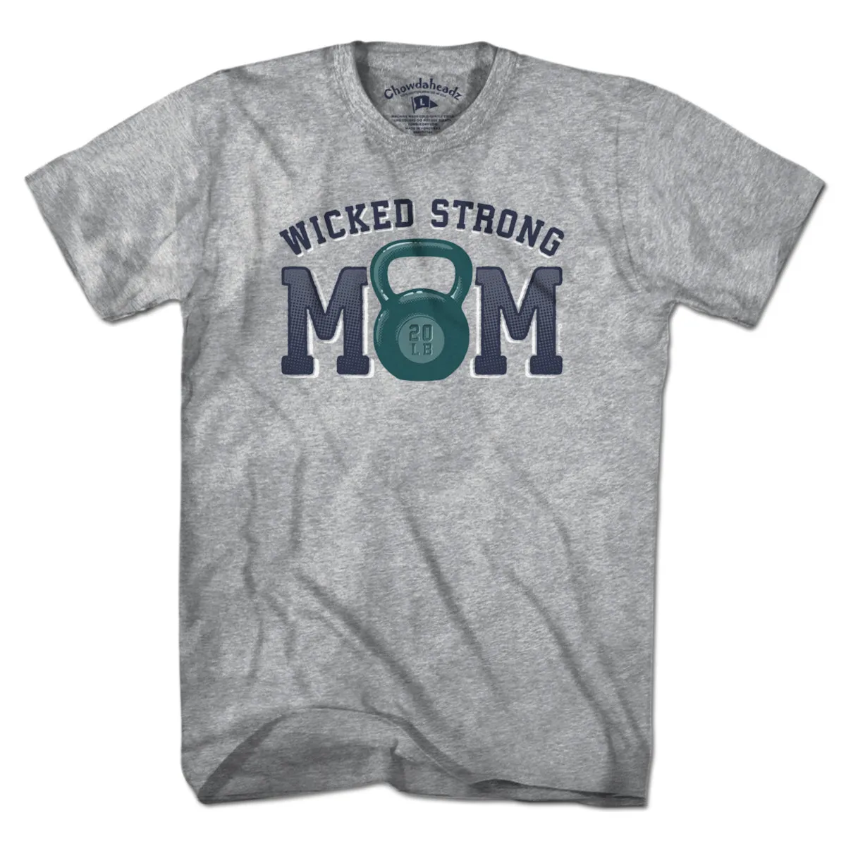 Wicked Strong Mom Kettlebell T-Shirt