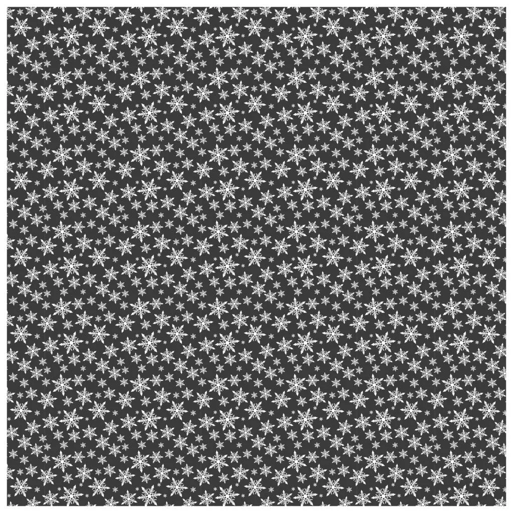 Winter Snowflake Adhesive Vinyl Sheet