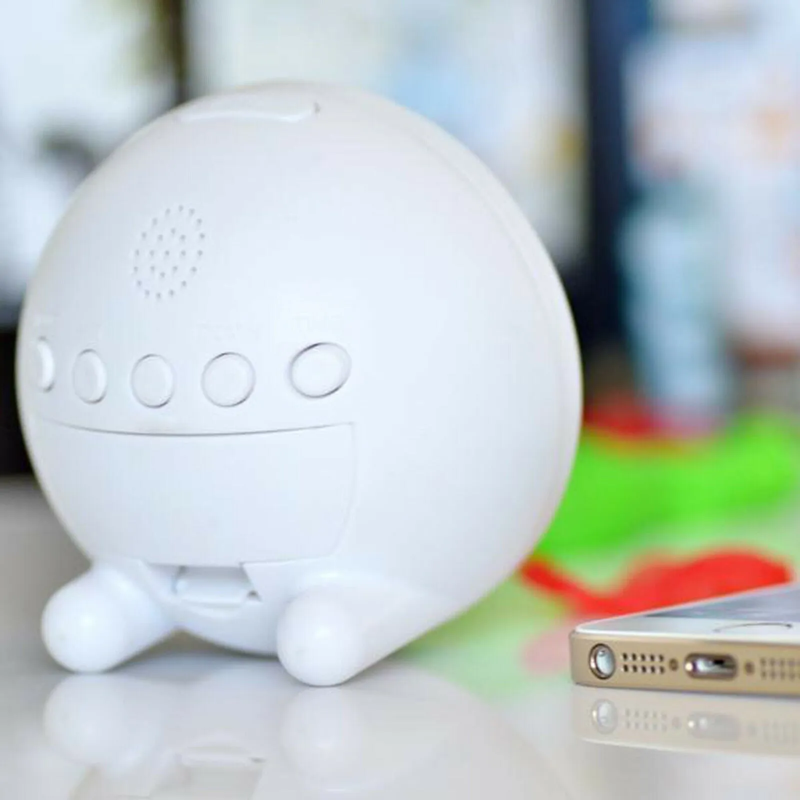 Wireless Wi-Fi HD 1080p Video Camera Alarm Clock for iPhone Android App