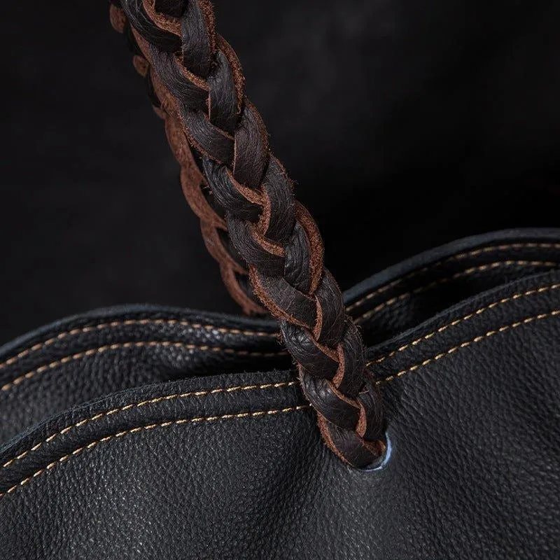Woosir Soft Leather Large Tote with Zipper