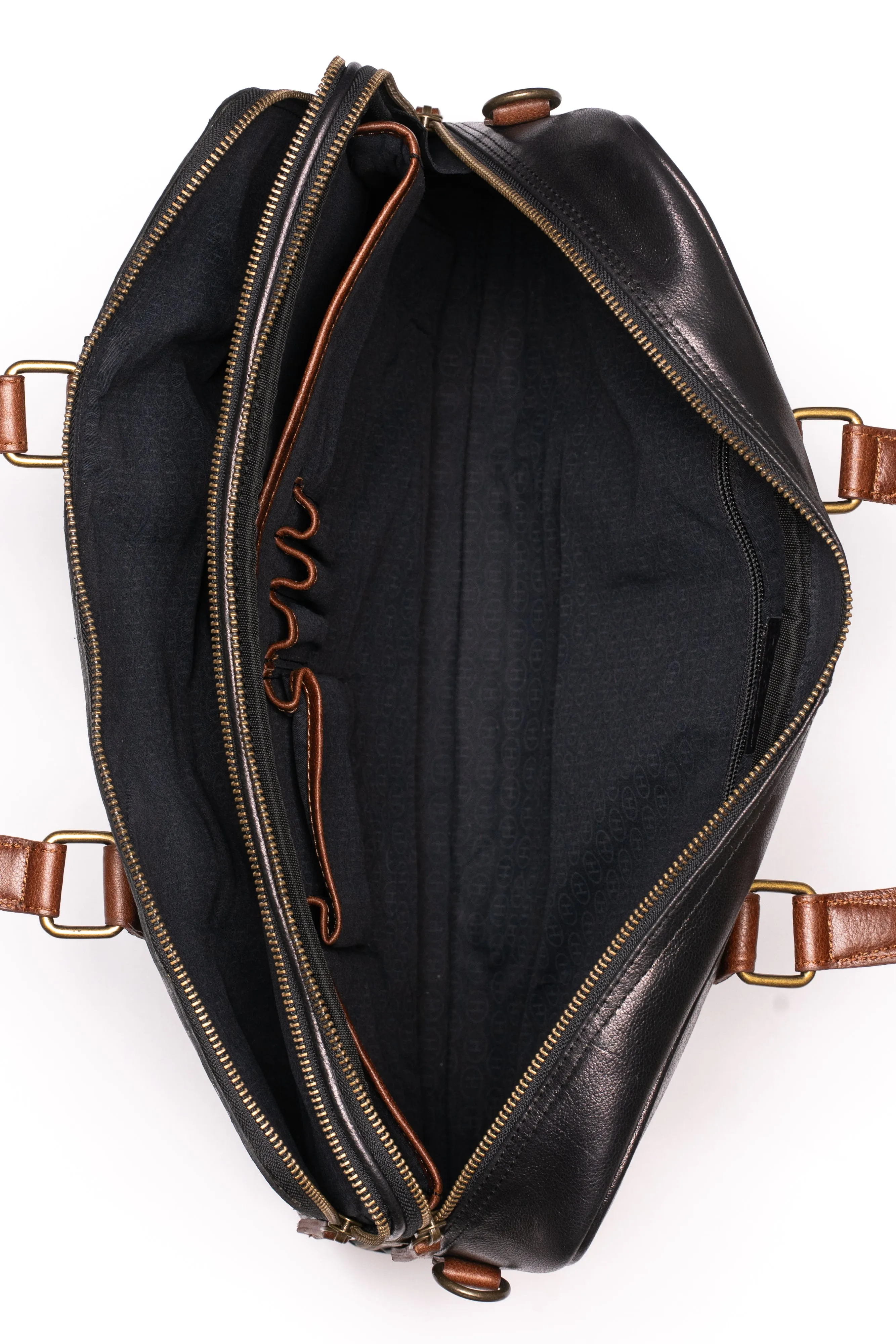 Workbag Atlier - Black/Dusky Brown