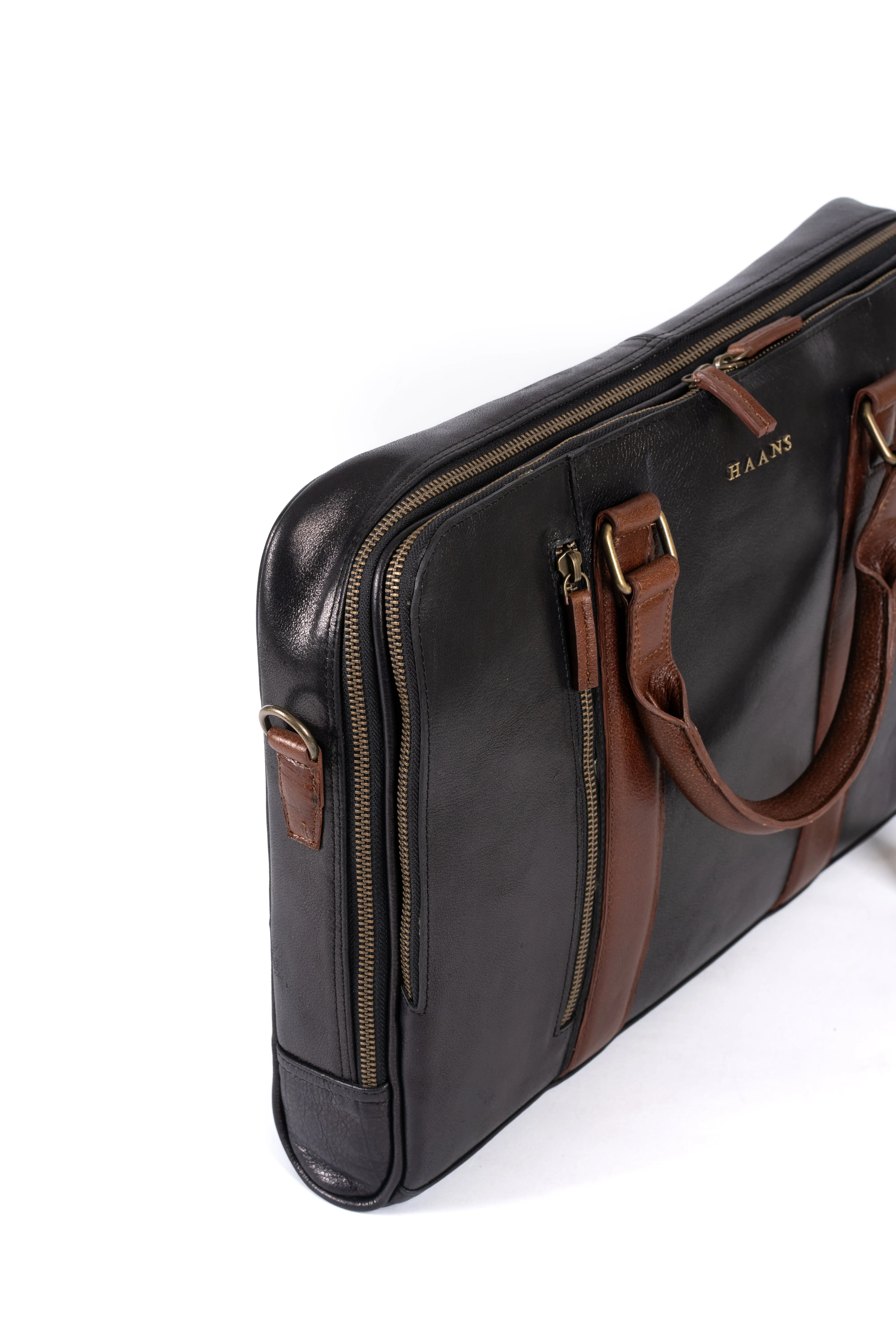 Workbag Atlier - Black/Dusky Brown