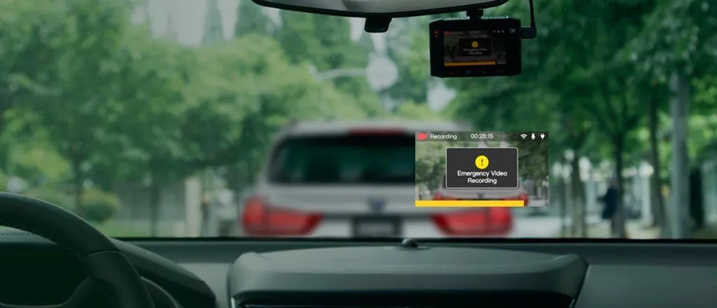 Xiaomi YI Ultra DVR 2.7K Dash Camera (English Version)
