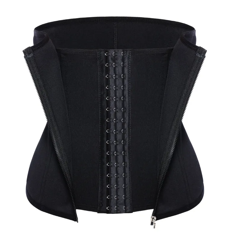 Zipper Hook Double Control Waist Cincher