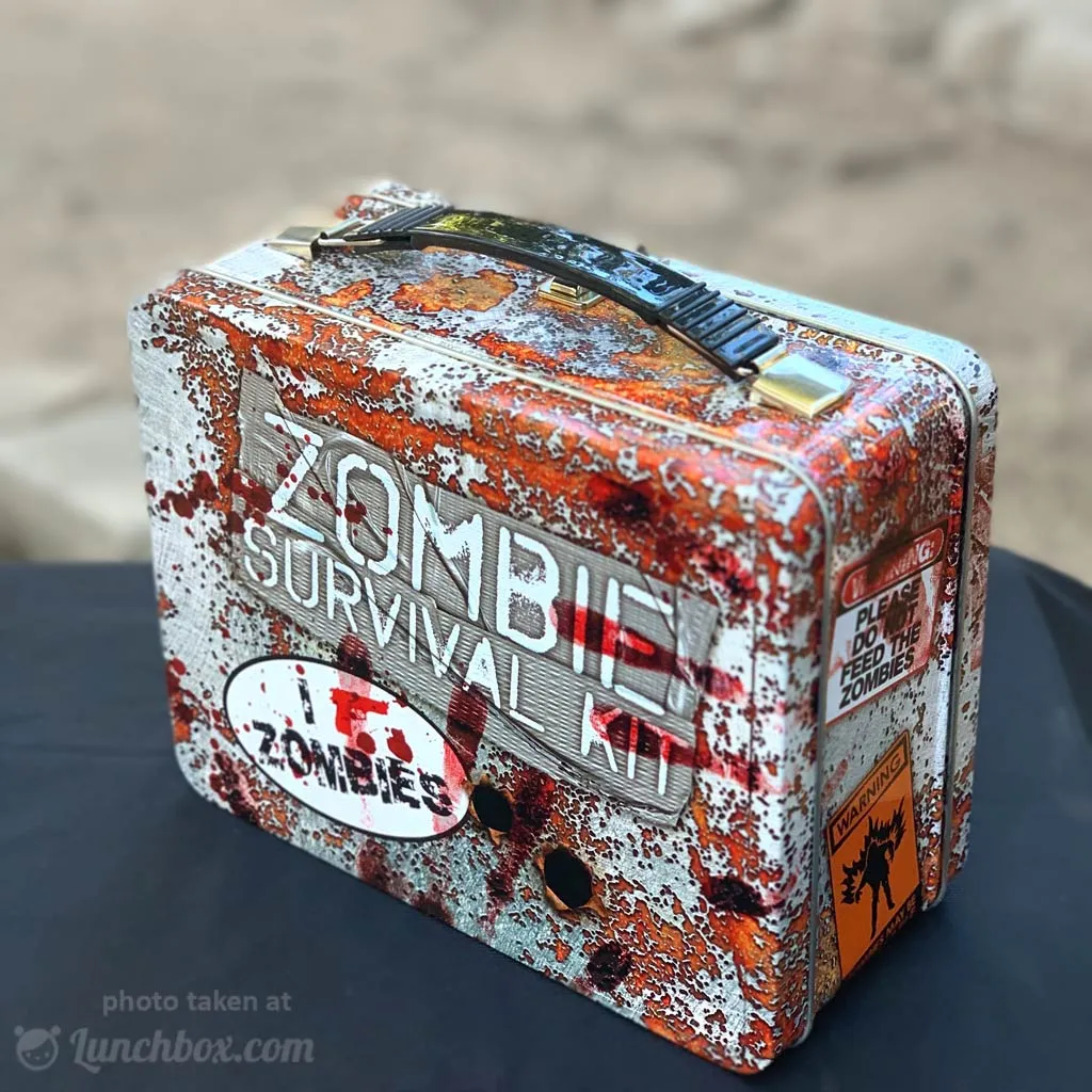 Zombie Survival Kit Lunch Box