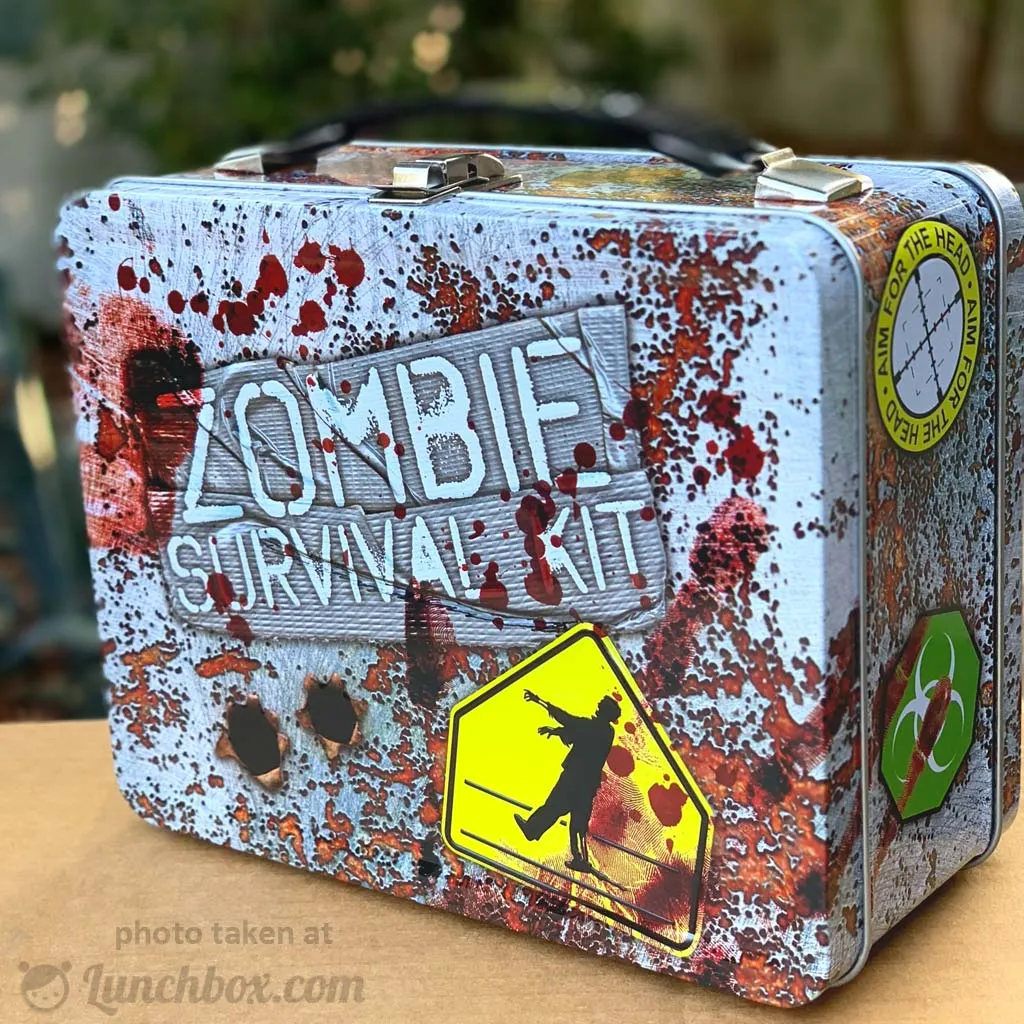 Zombie Survival Kit Lunch Box